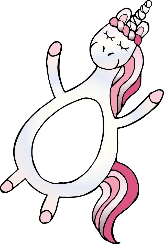 Einhorn-Illustration aus dem Spiel