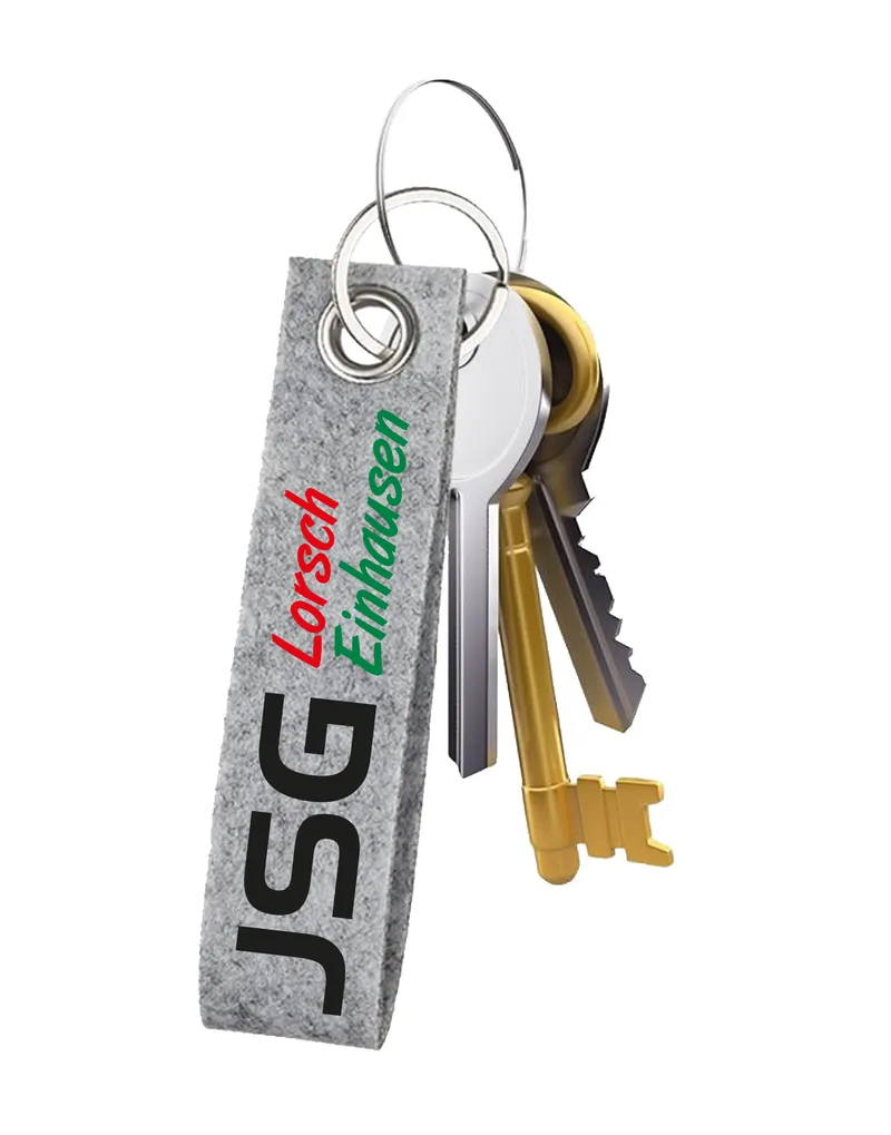 JSG Schlüsselanhänger – klein, praktisch, vereinstreu